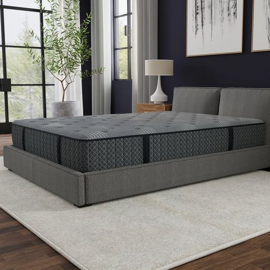 AllureLuxe™ Bamboo Hybrid Medium-Firm Mattress with Lumi Bands™ - 10"