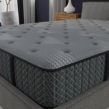 AllureLuxe™ Bamboo Hybrid Medium-Firm Mattress with Lumi Bands™ - 10"