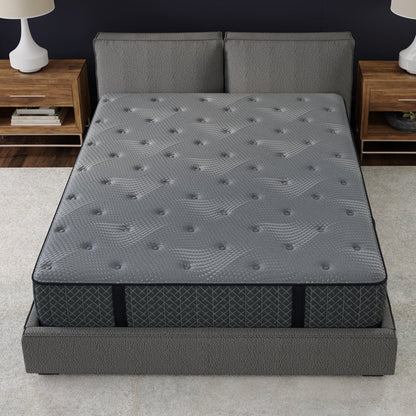 AllureLuxe™ Bamboo Hybrid Medium-Firm Mattress with Lumi Bands™ - 10"