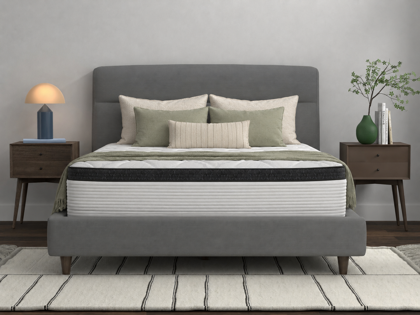 American Bedding: Cymbal Euro Top Hybrid – 10