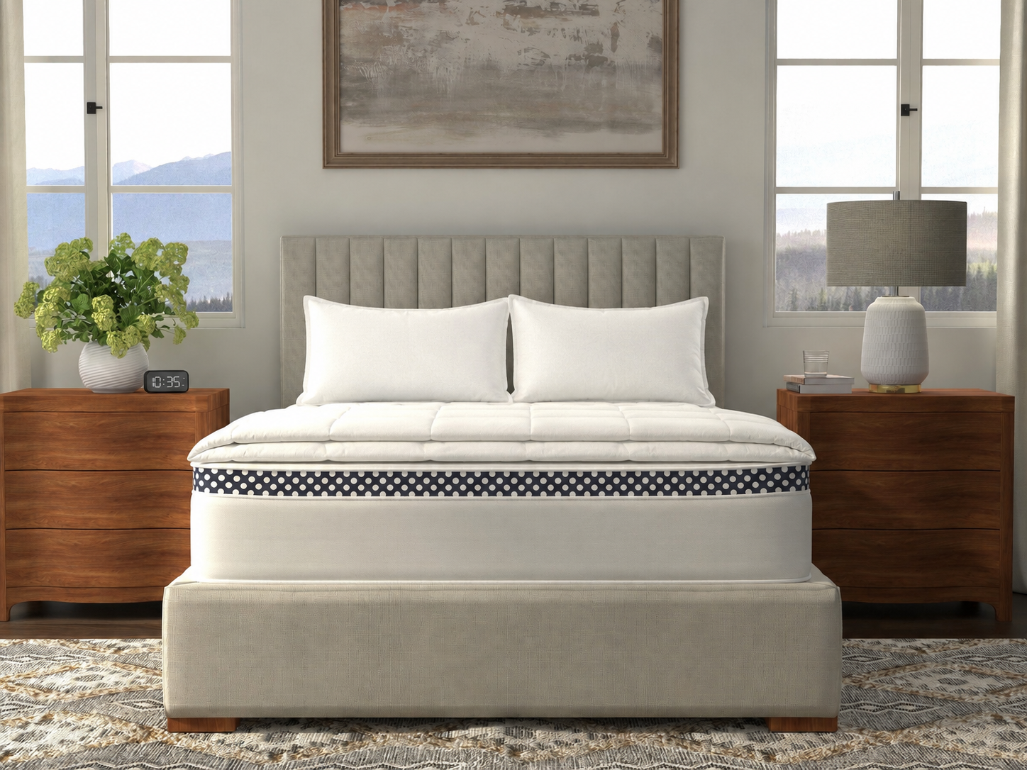 Wink Firm: Hotel Euro Top Hybrid (832 Zoned Coil + Cooling) – 13.5"