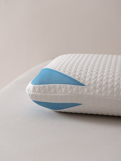 GlacierTex Pillow – Ultimate Cool Sleep Support.