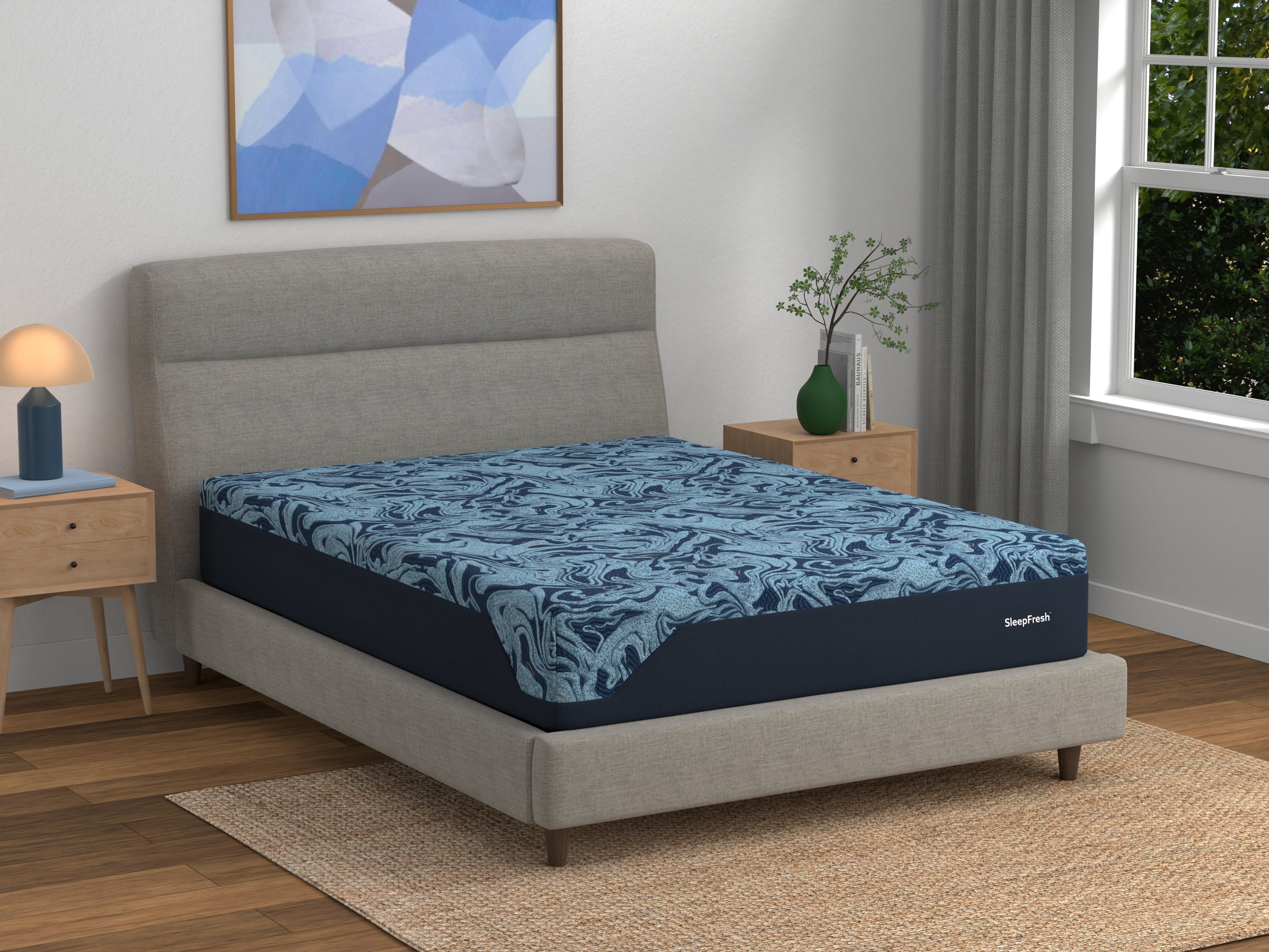 Cyprus: CopperCool™ All-Foam Medium (Gel Memory Foam) - 12
