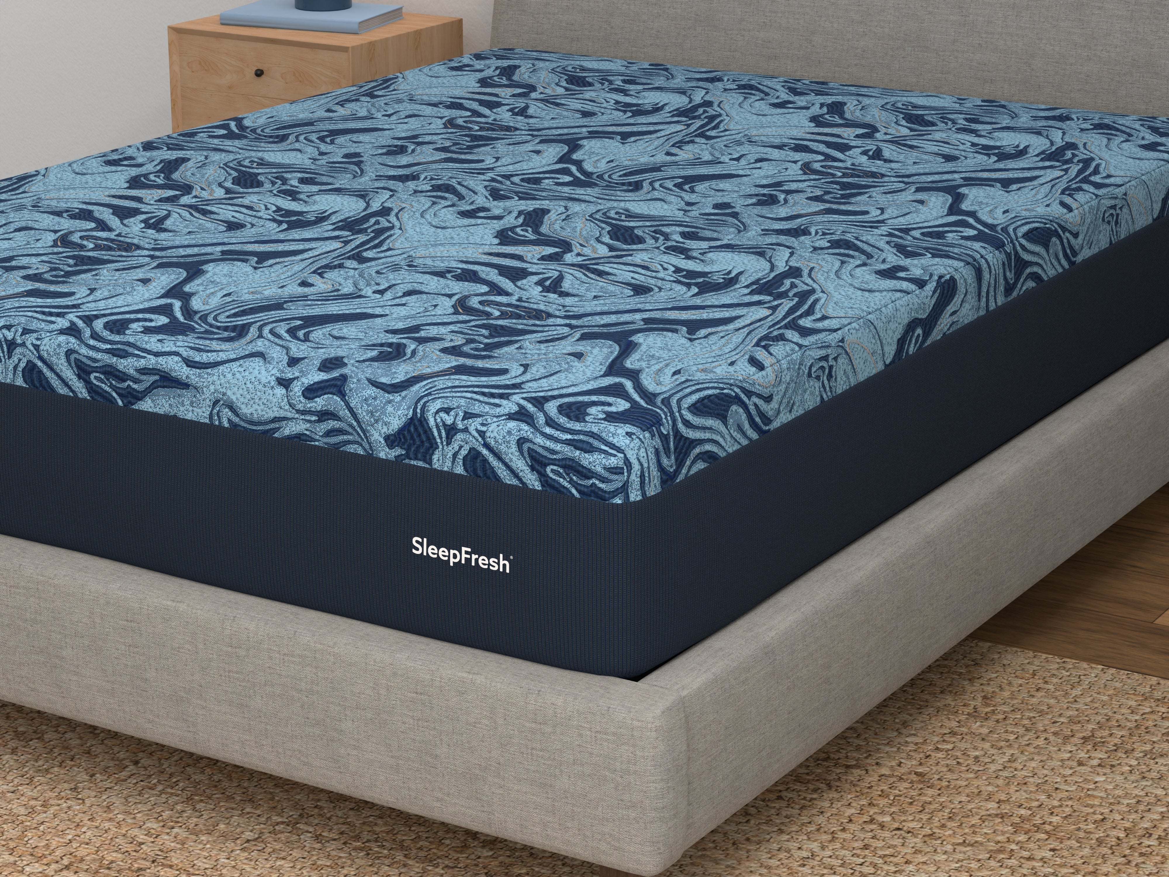Cyprus: CopperCool™ All-Foam Medium (Gel Memory Foam) - 12