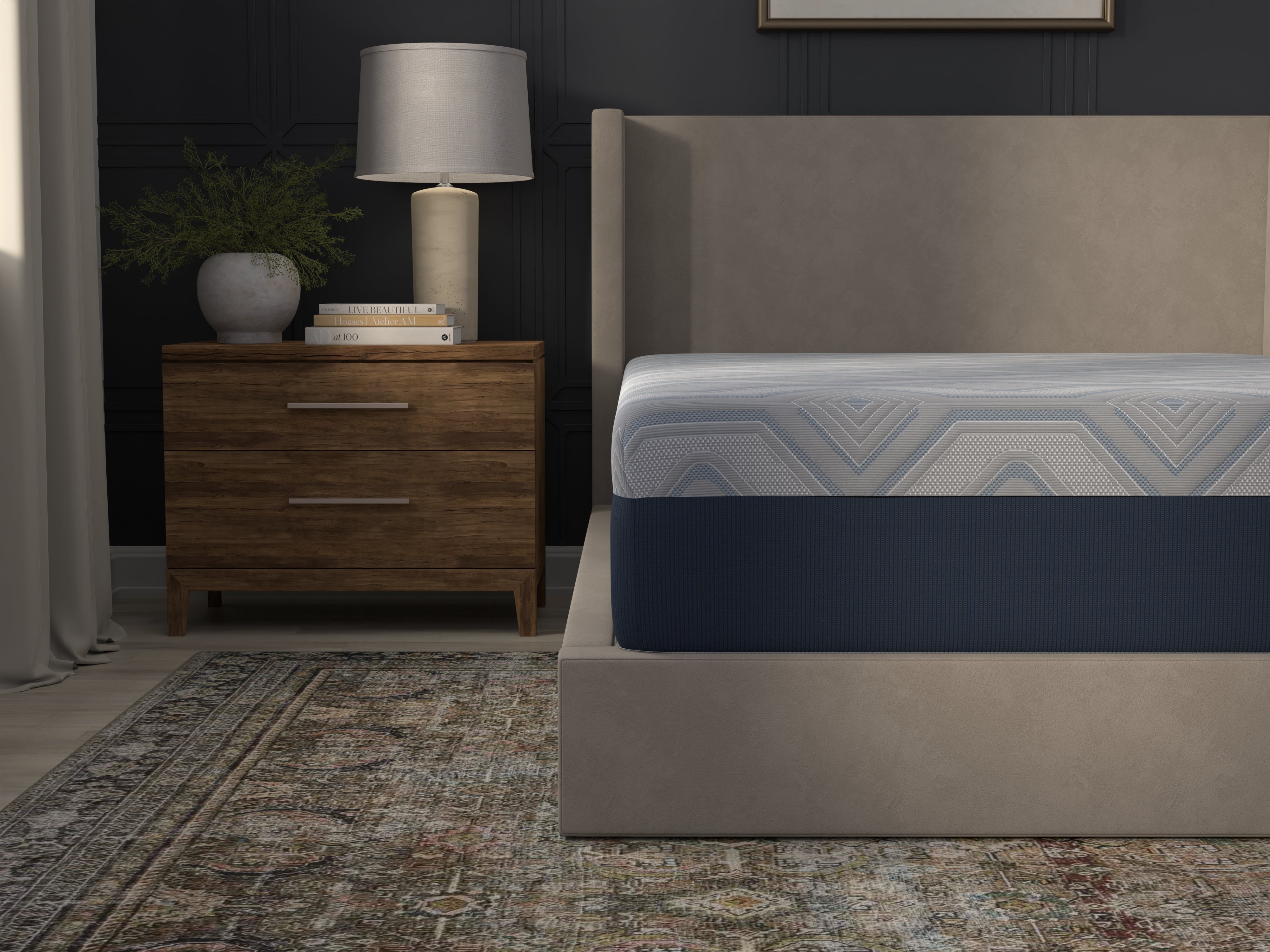 Percy: Hybrid Plush (Memory Foam Smooth Top) - 14