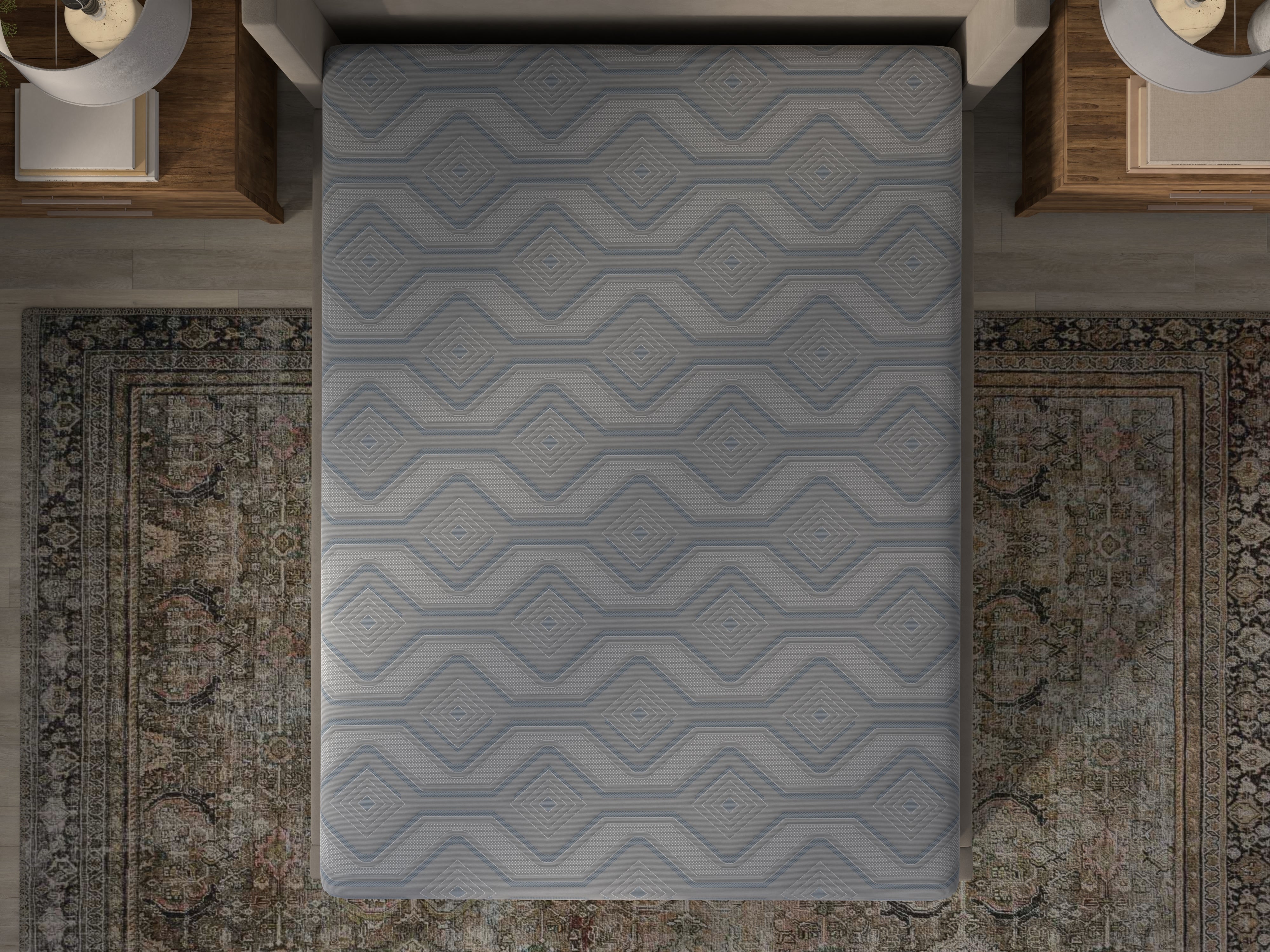 Percy: Hybrid Plush (Memory Foam Smooth Top) - 14