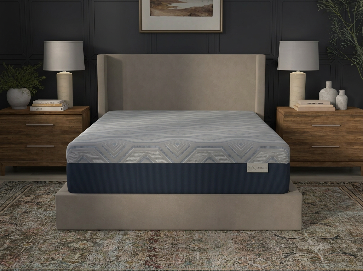 Percy: Hybrid Plush (Memory Foam Smooth Top) - 14"