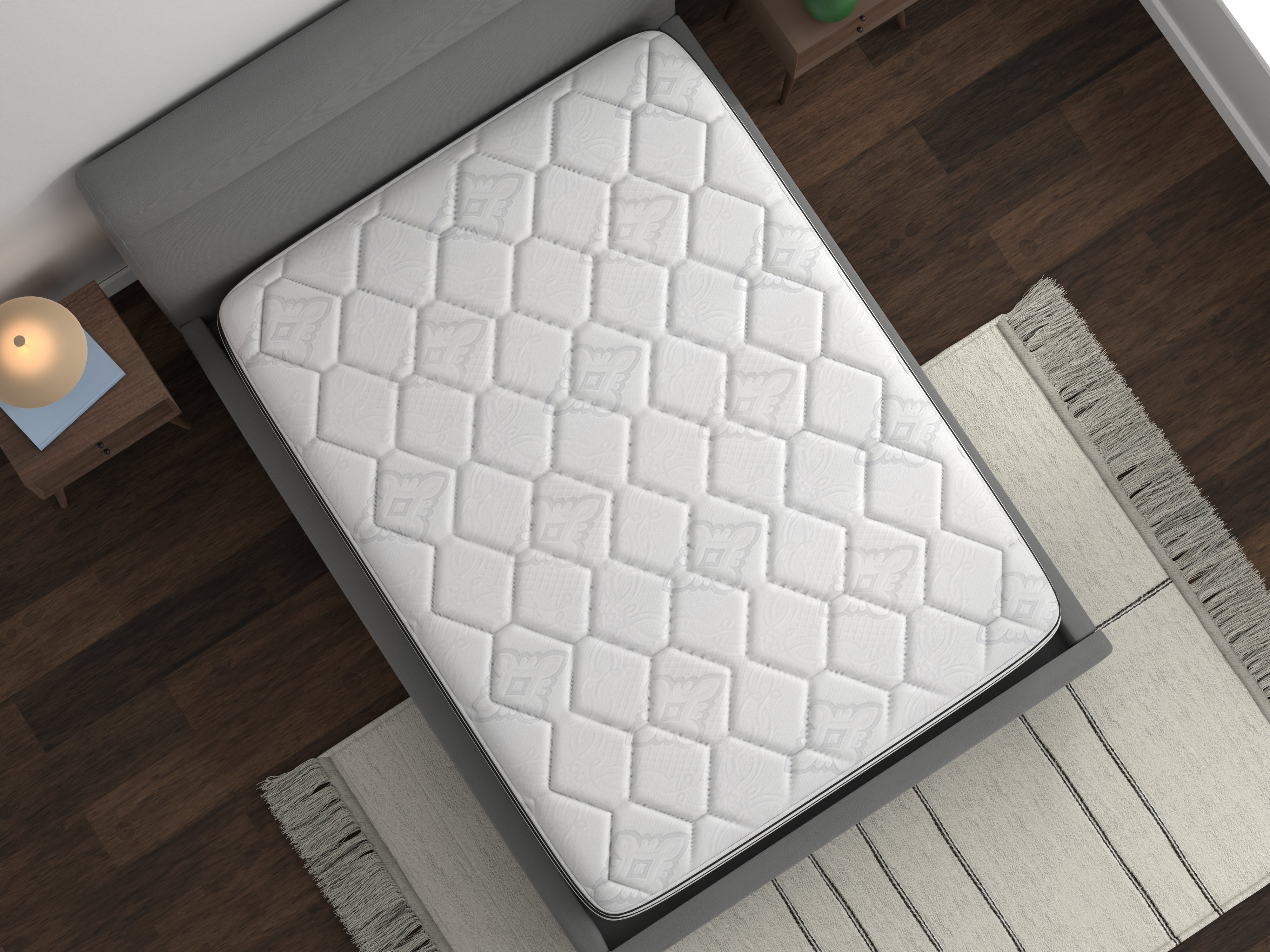 Percy mattress top view