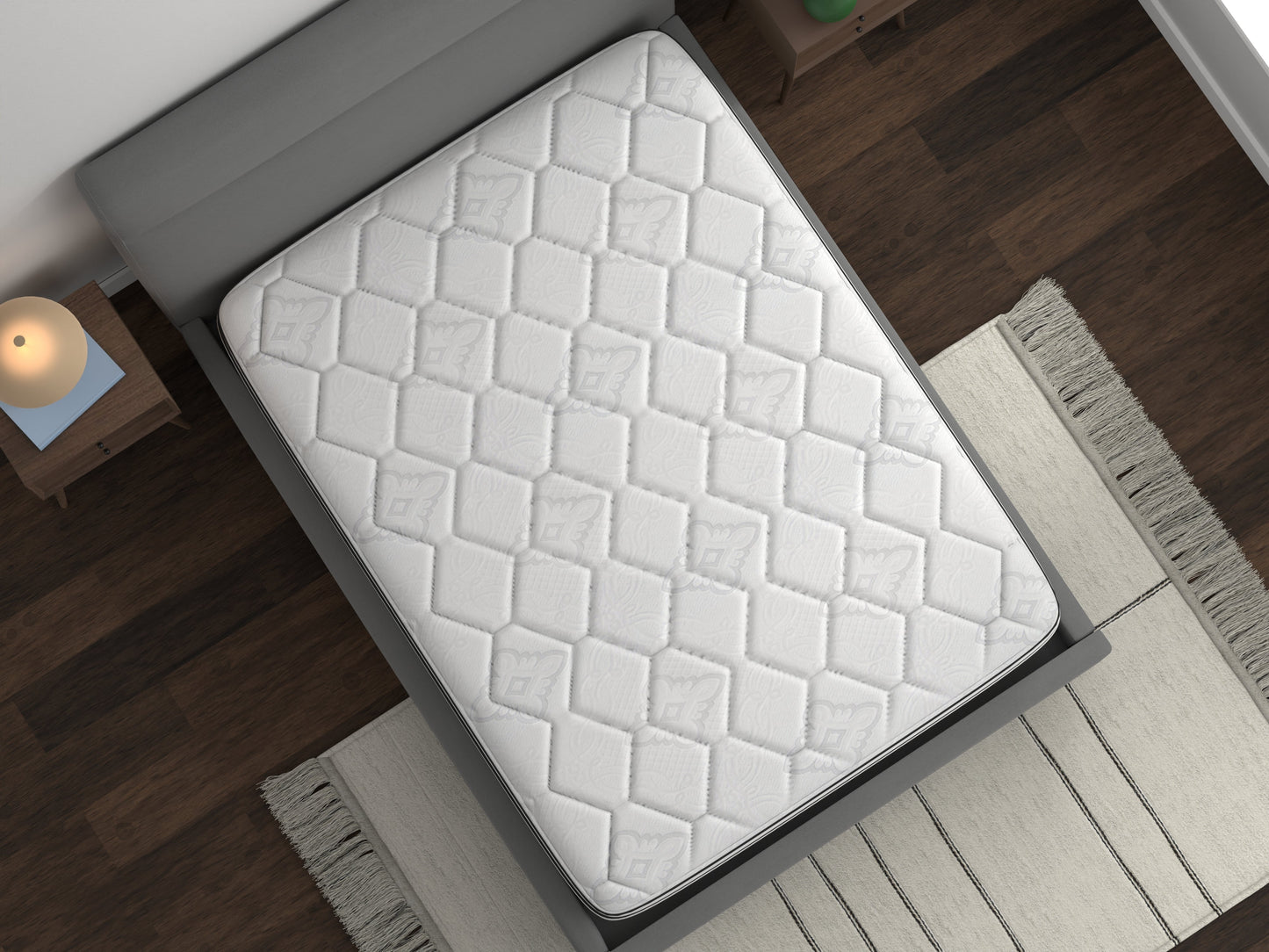 Percy mattress top view